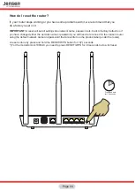 Предварительный просмотр 24 страницы Jensen AirLink 29150 v6 Basic Setup