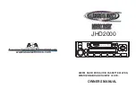 Предварительный просмотр 1 страницы Jensen AM/FM RADIO WITH AUDIO CASSETTE PLAYER Owner'S Manual