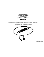 Jensen ANHD20 Installation And Operation Manual preview