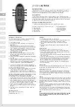 Предварительный просмотр 4 страницы Jensen AQTIVE II Assembly And Instructions For Use