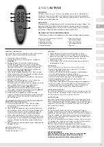 Предварительный просмотр 5 страницы Jensen AQTIVE II Assembly And Instructions For Use