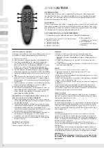 Предварительный просмотр 6 страницы Jensen AQTIVE II Assembly And Instructions For Use