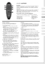 Предварительный просмотр 7 страницы Jensen AQTIVE II Assembly And Instructions For Use