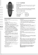 Предварительный просмотр 12 страницы Jensen AQTIVE II Assembly And Instructions For Use