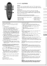 Предварительный просмотр 13 страницы Jensen AQTIVE II Assembly And Instructions For Use