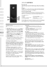 Предварительный просмотр 12 страницы Jensen Aqtive III Assembly And Instructions For Use