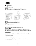 Preview for 10 page of Jensen AWM910 Owner'S Manual