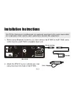 Предварительный просмотр 4 страницы Jensen BTM10 - Add-On Bluetooth Module Owner'S Manual