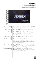 Preview for 7 page of Jensen CAR68 Installation & Owner'S Manual