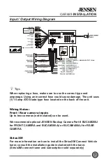 Предварительный просмотр 5 страницы Jensen CAR689 Installation & Owner'S Manual