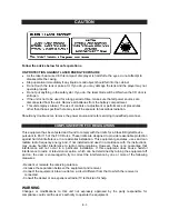 Preview for 4 page of Jensen CD-480 User Manual