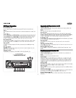 Preview for 21 page of Jensen CD3610XM Owner'S Manual