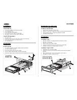 Preview for 6 page of Jensen CD3720XM Owner'S Manual