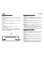 Предварительный просмотр 8 страницы Jensen CD3720XM Owner'S Manual