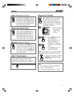 Preview for 9 page of Jensen CD510K Operation