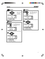 Предварительный просмотр 3 страницы Jensen CD515K Operation