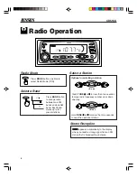 Предварительный просмотр 6 страницы Jensen CD515K Operation