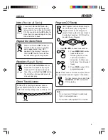 Preview for 9 page of Jensen CD515K Operation