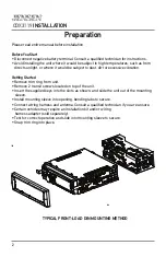 Preview for 2 page of Jensen CDX3119 Installation & Owner'S Manual