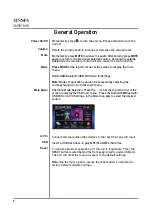 Preview for 10 page of Jensen CM901MIR Installation & Owner'S Manual