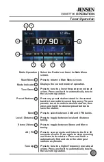 Preview for 11 page of Jensen CMM7720 Installation & Owner'S Manual