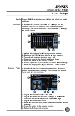 Предварительный просмотр 9 страницы Jensen CMN86 Installation & Owner'S Manual