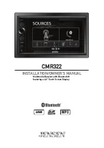 Jensen CMR322 Installation & Owner'S Manual предпросмотр