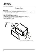 Preview for 4 page of Jensen CMR682 Installation & Owner'S Manual