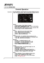 Preview for 8 page of Jensen CMR682 Installation & Owner'S Manual