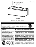 Предварительный просмотр 37 страницы Jensen Coden 2050LP Owner'S Manual