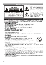 Предварительный просмотр 3 страницы Jensen CR2450J User Manual