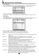 Предварительный просмотр 12 страницы Jensen CV2017J User Manual