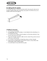 Preview for 14 page of Jensen DMR2116i Owner'S Manual