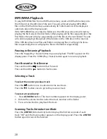 Preview for 28 page of Jensen DMR2116i Owner'S Manual