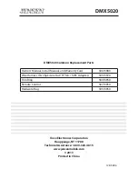 Предварительный просмотр 68 страницы Jensen DMX5020 Operating Instructions Manual