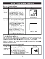 Предварительный просмотр 9 страницы Jensen DR-115 User Manual