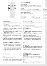 Предварительный просмотр 3 страницы Jensen DREAM Assembly And Instructions For Use