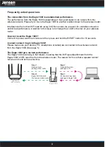 Preview for 8 page of Jensen EAGLE 1600 User Manual