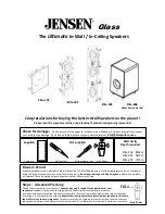 Preview for 1 page of Jensen Elite-101 User Manual