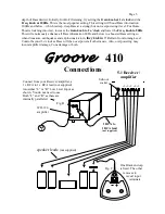 Предварительный просмотр 3 страницы Jensen Groove 410 User Manual