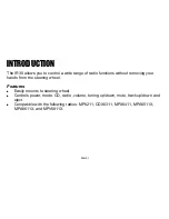 Предварительный просмотр 3 страницы Jensen IR30 Installation Instructions Manual