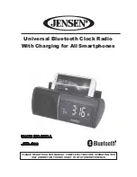 Preview for 1 page of Jensen JBD-100 User Manual