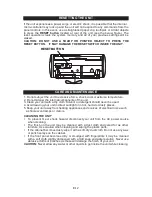 Предварительный просмотр 13 страницы Jensen JBD-100 User Manual