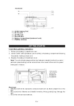 Предварительный просмотр 5 страницы Jensen JBD-100A User Manual