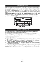 Preview for 13 page of Jensen JBD-100A User Manual