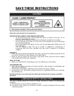 Предварительный просмотр 4 страницы Jensen JBS-200 User Manual