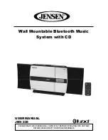 Jensen JBS-225 User Manual предпросмотр