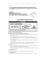 Предварительный просмотр 3 страницы Jensen JBS-600 User Manual