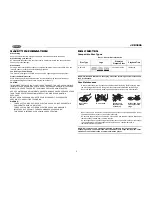 Preview for 2 page of Jensen JCD3006 Installation And Operation Manual