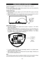 Предварительный просмотр 7 страницы Jensen JCR-160 User Manual